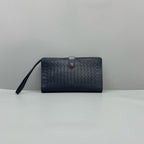 Bottega Veneta Blue Clutch