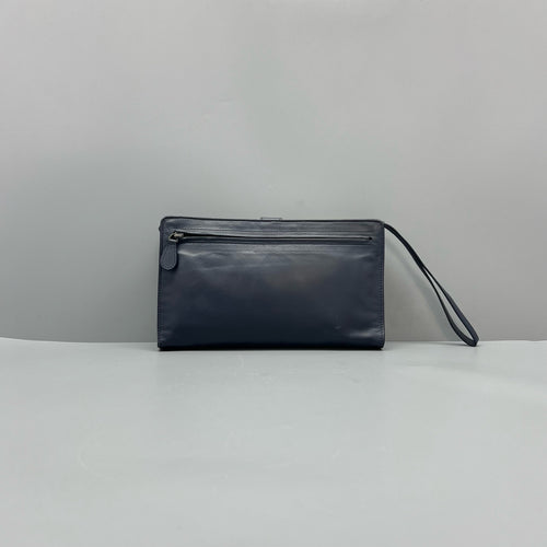 Bottega Veneta Blue Clutch