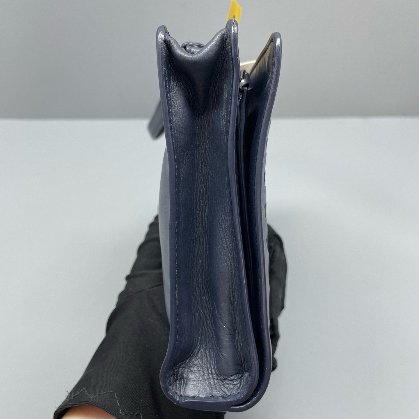 Bottega Veneta Blue Clutch