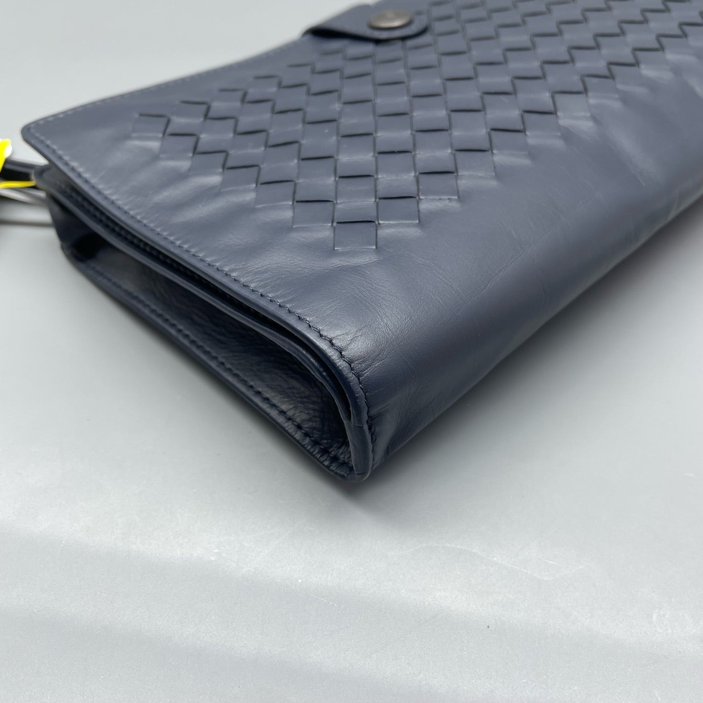 Bottega Veneta Blue Clutch