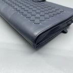 Bottega Veneta Blue Clutch