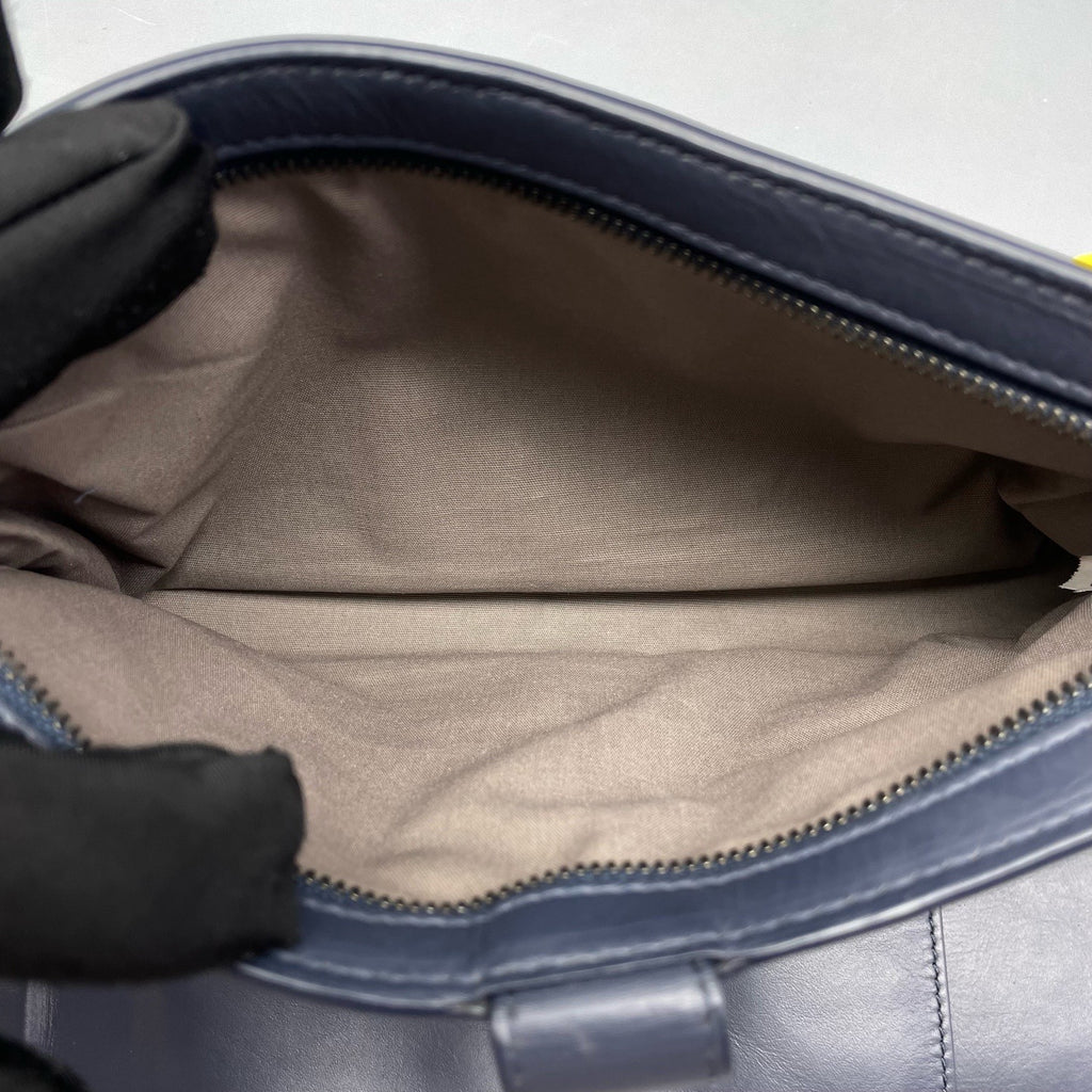 Bottega Veneta Blue Clutch