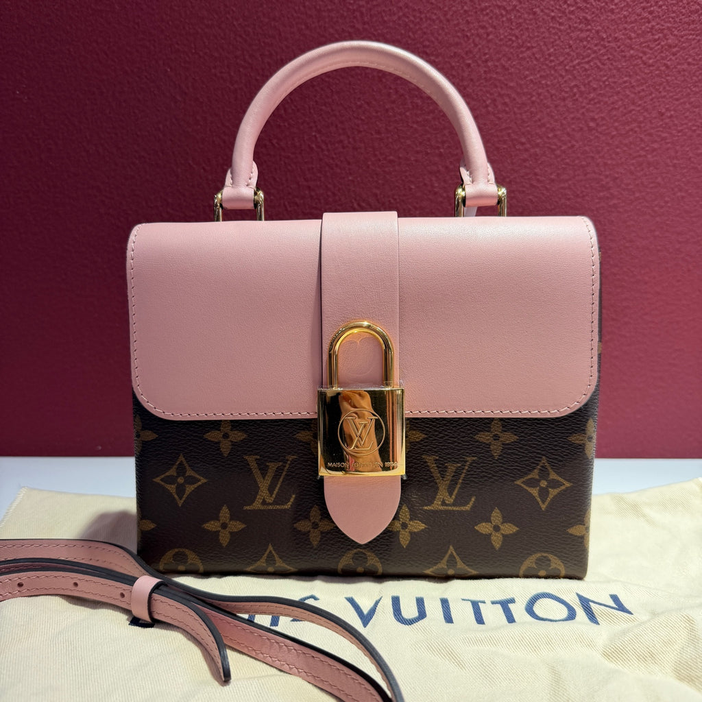 Louis Vuitton Pink 21x17x7.5 M44080
