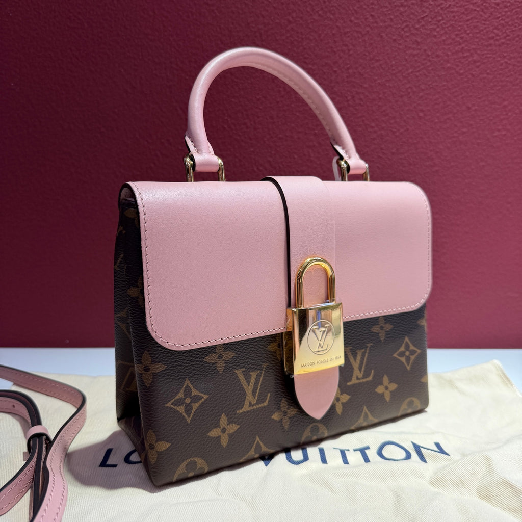 Louis Vuitton Pink 21x17x7.5 M44080
