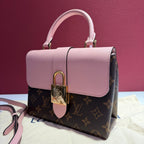 Louis Vuitton Pink 21x17x7.5 M44080