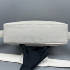 Chanel Canvas Gray Shoulder Bag