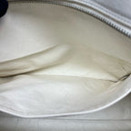 Chanel Canvas Gray Shoulder Bag