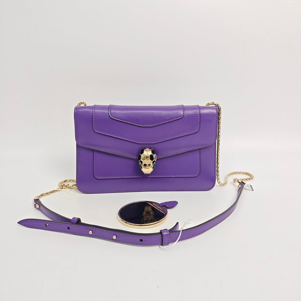 Bvlgari Purple Crossbody