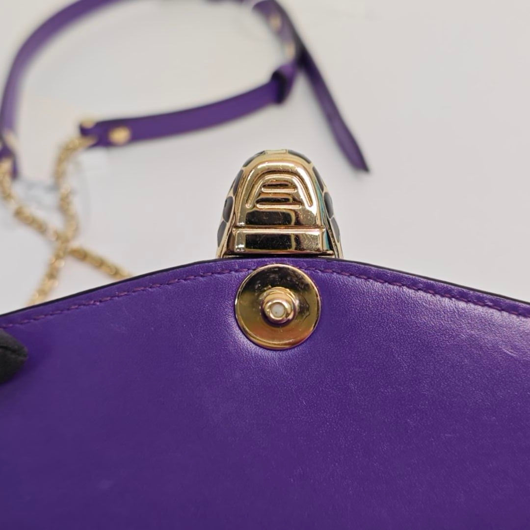 Bvlgari Purple Crossbody