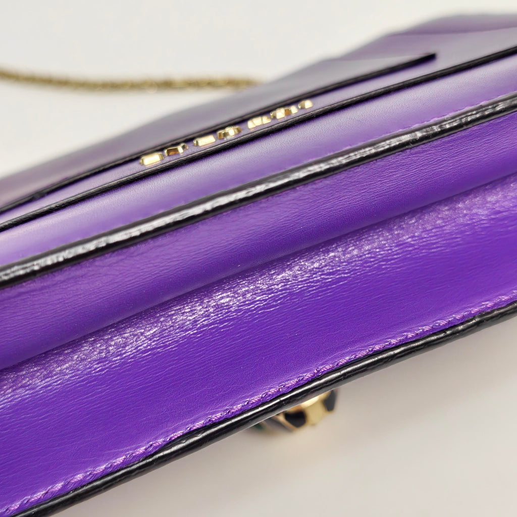 Bvlgari Purple Crossbody