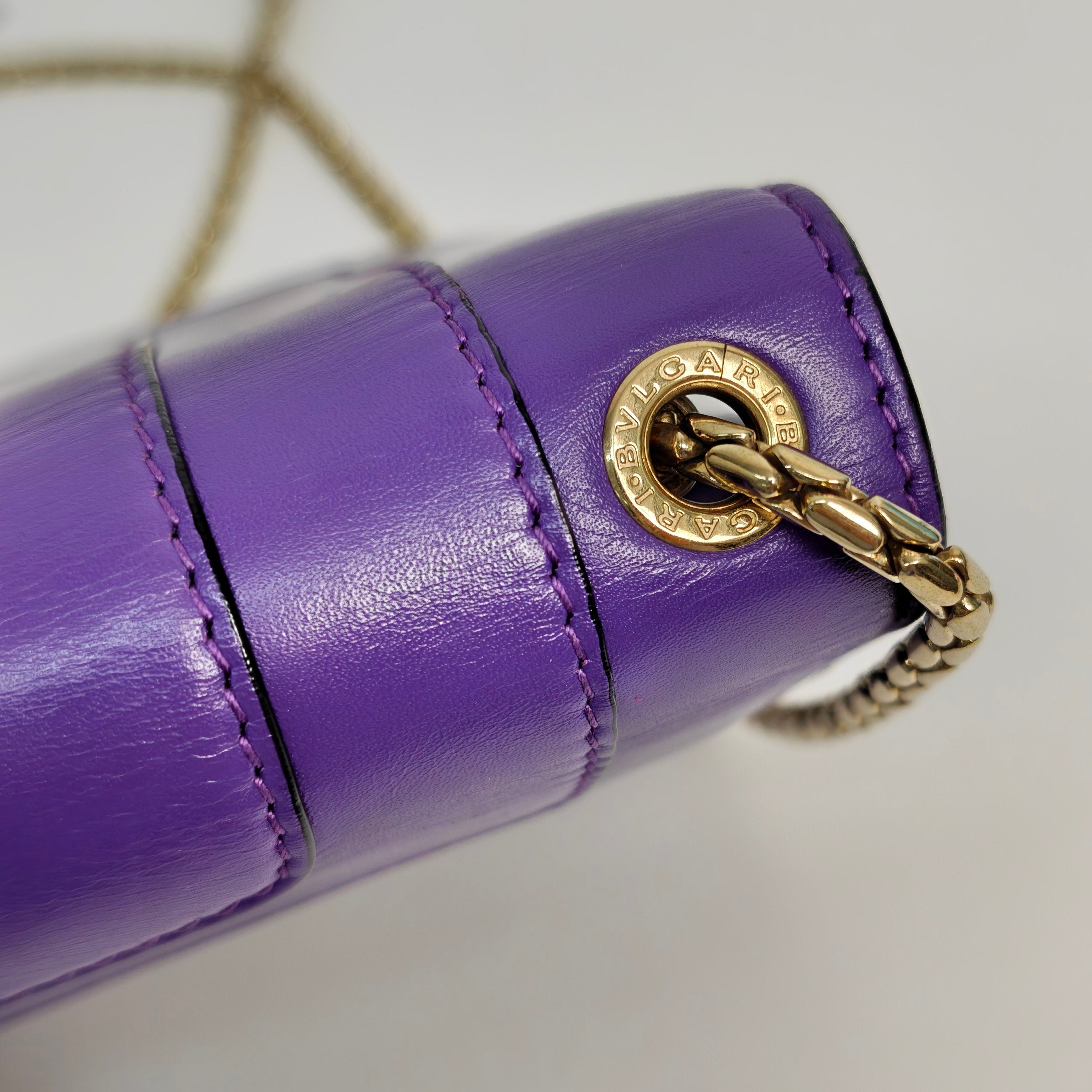 Bvlgari Purple Crossbody