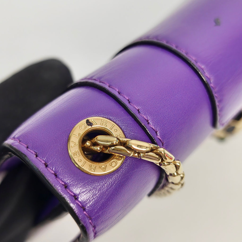 Bvlgari Purple Crossbody