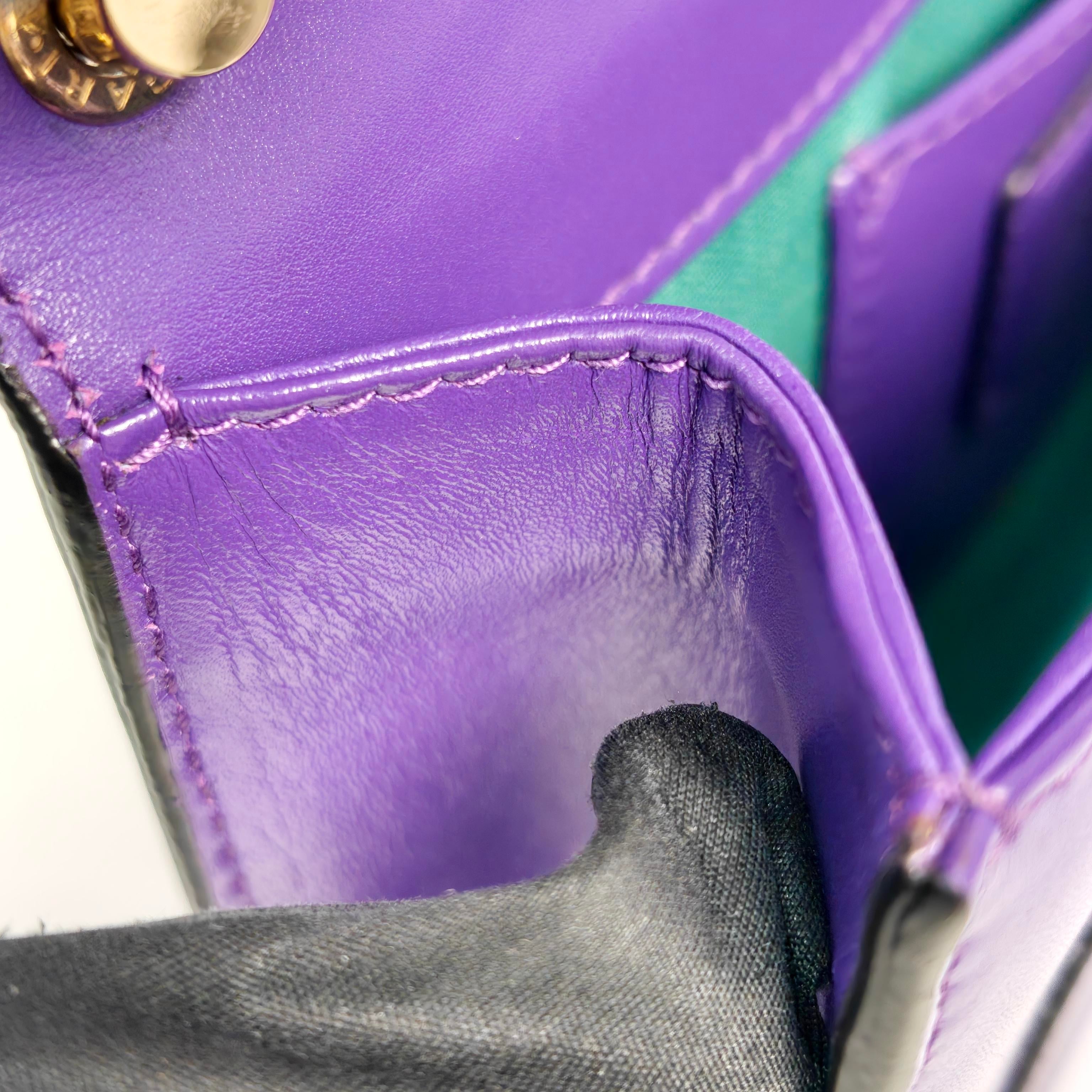 Bvlgari Purple Crossbody