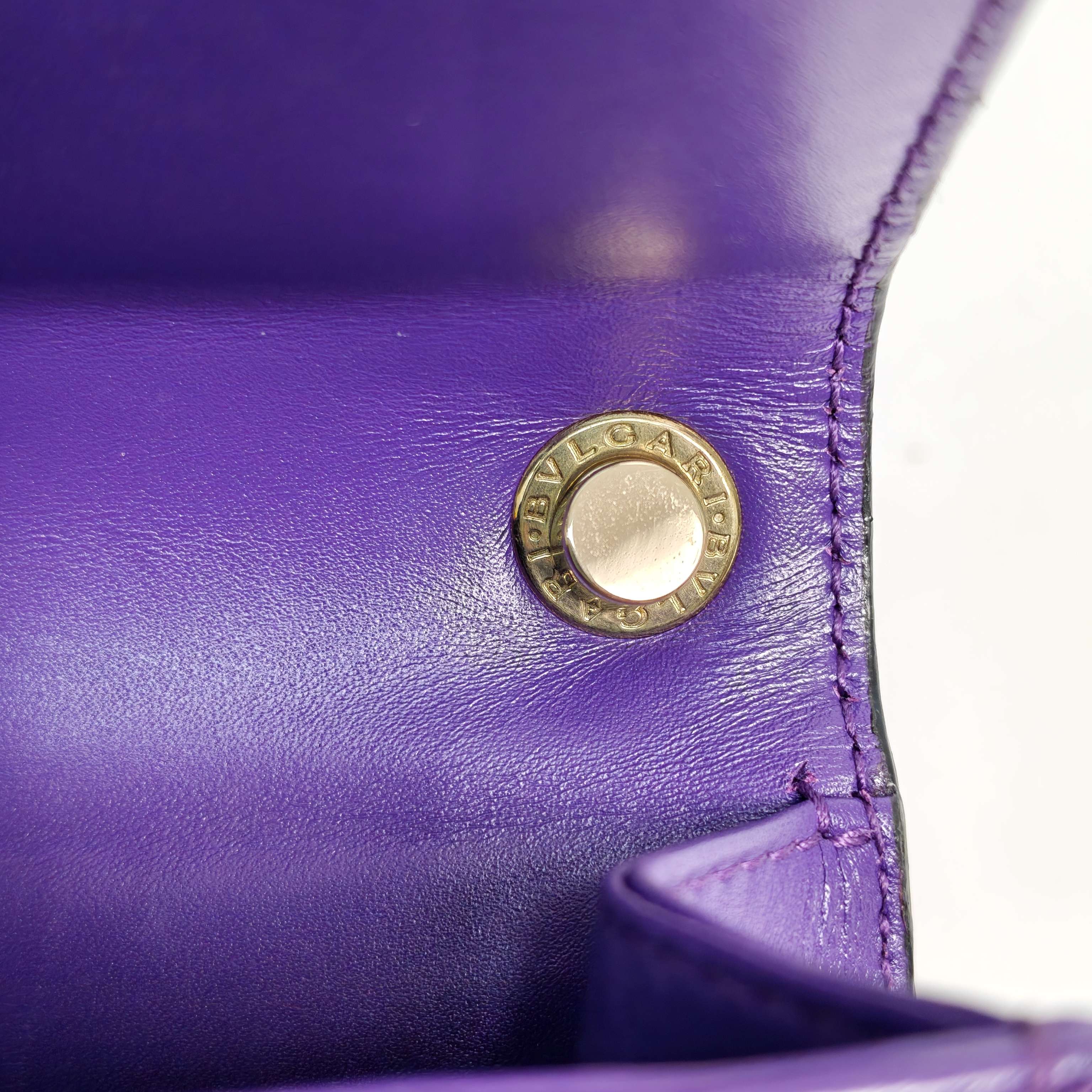 Bvlgari Purple Crossbody