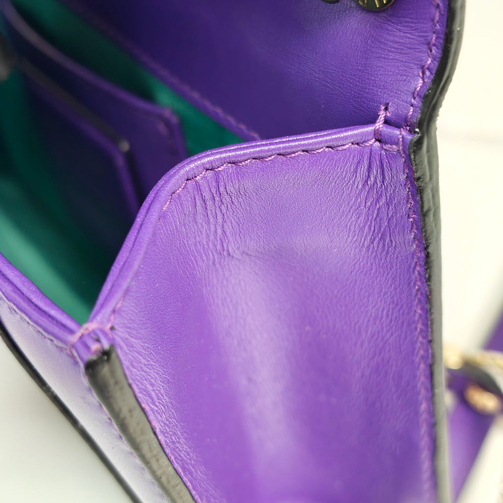 Bvlgari Purple Crossbody