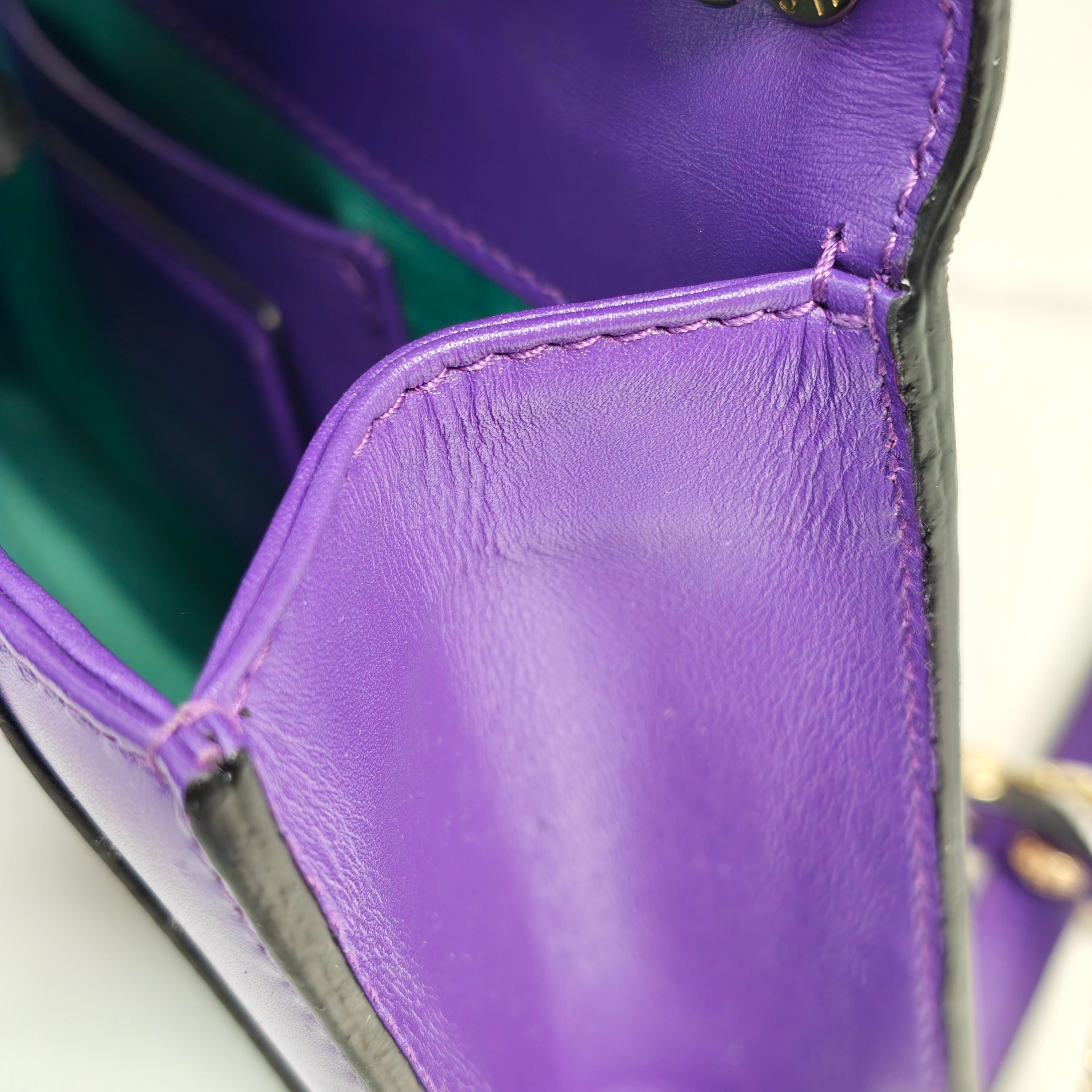 Bvlgari Purple Crossbody