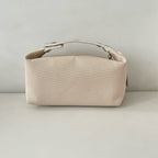 Hermes Canvas Beige Satchel 916484