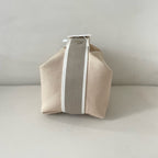 Hermes Canvas Beige Satchel 916484