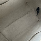Hermes Canvas Beige Satchel 916484