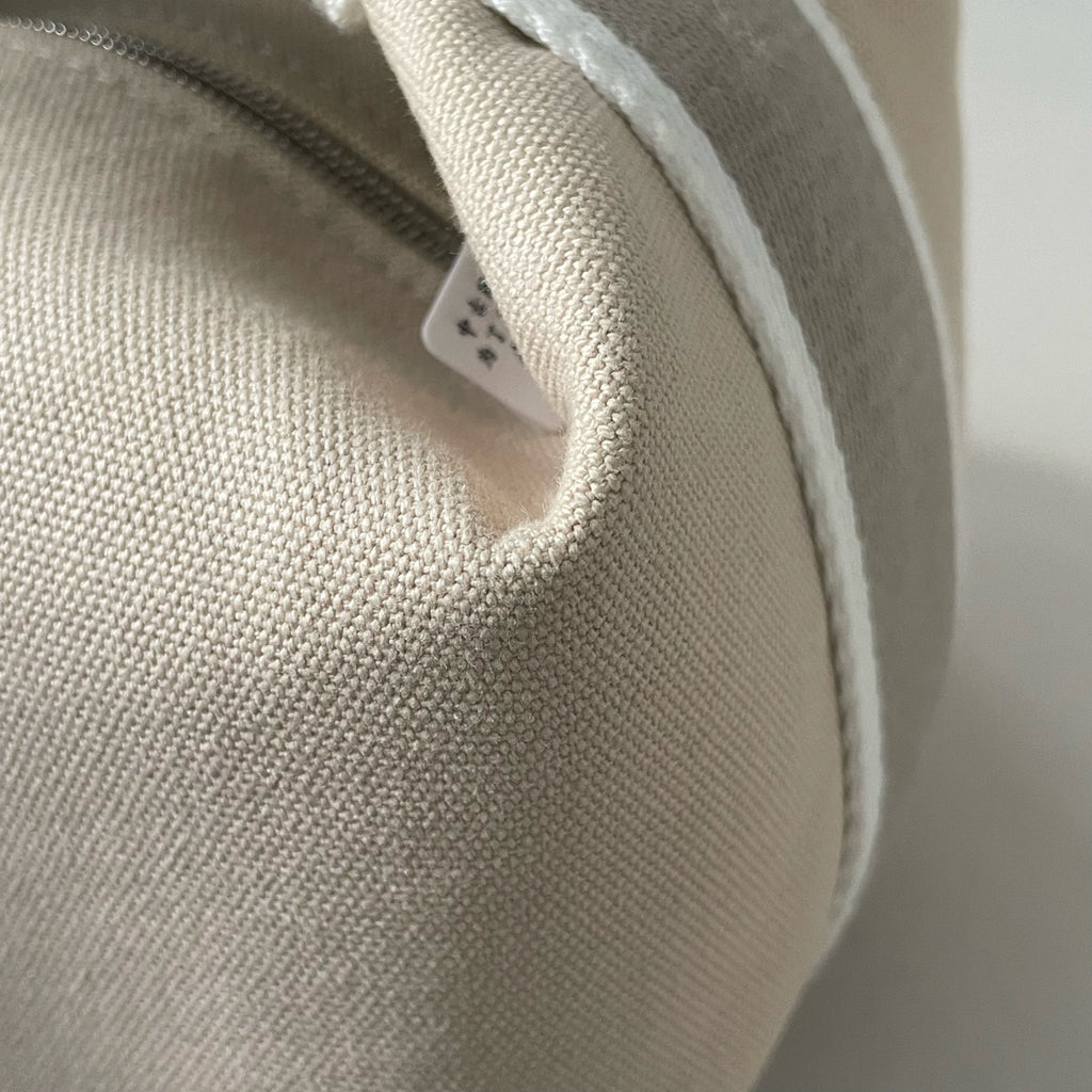 Hermes Canvas Beige Satchel 916484