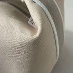 Hermes Canvas Beige Satchel 916484