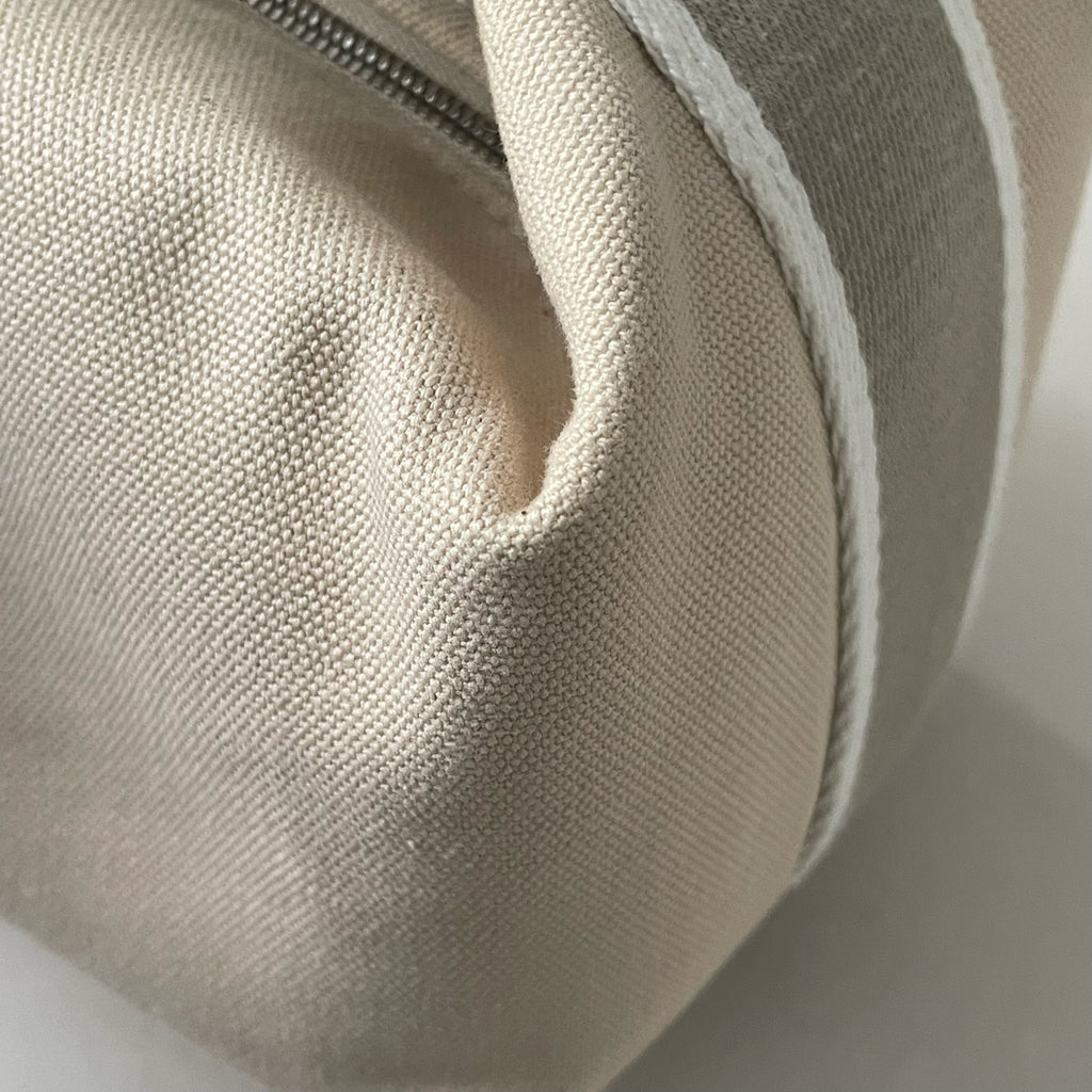 Hermes Canvas Beige Satchel 916484