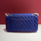 Chanel Blue Shoulder Bag