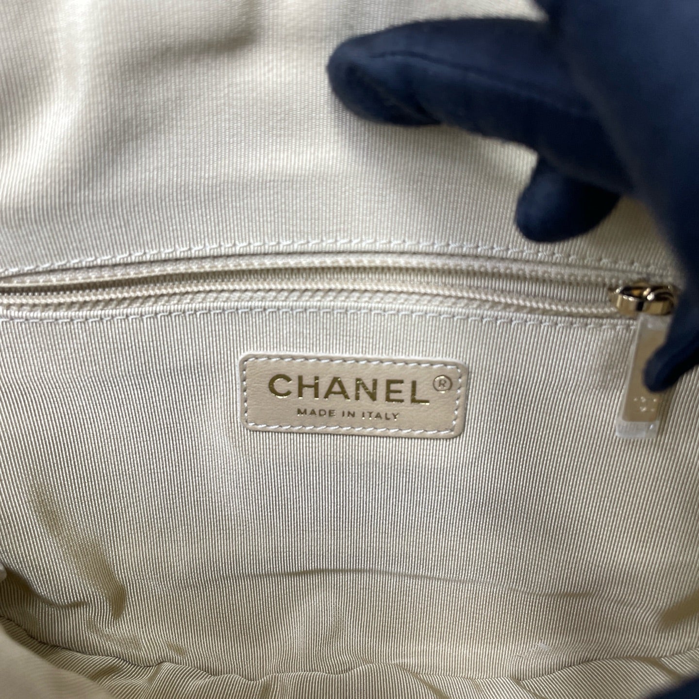 Chanel White Belt Bag & Fanny Pack