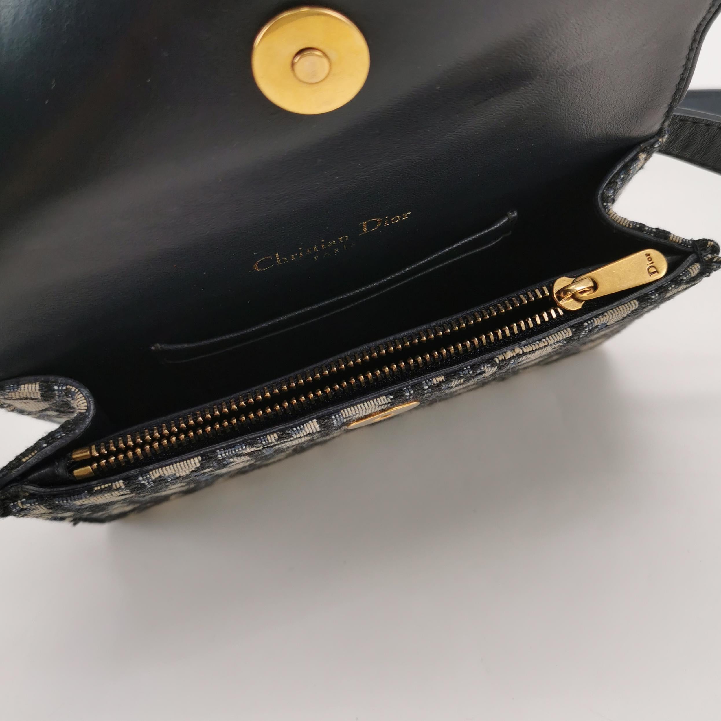 Dior Canvas Saddle Bag S5619CTZQ_M928