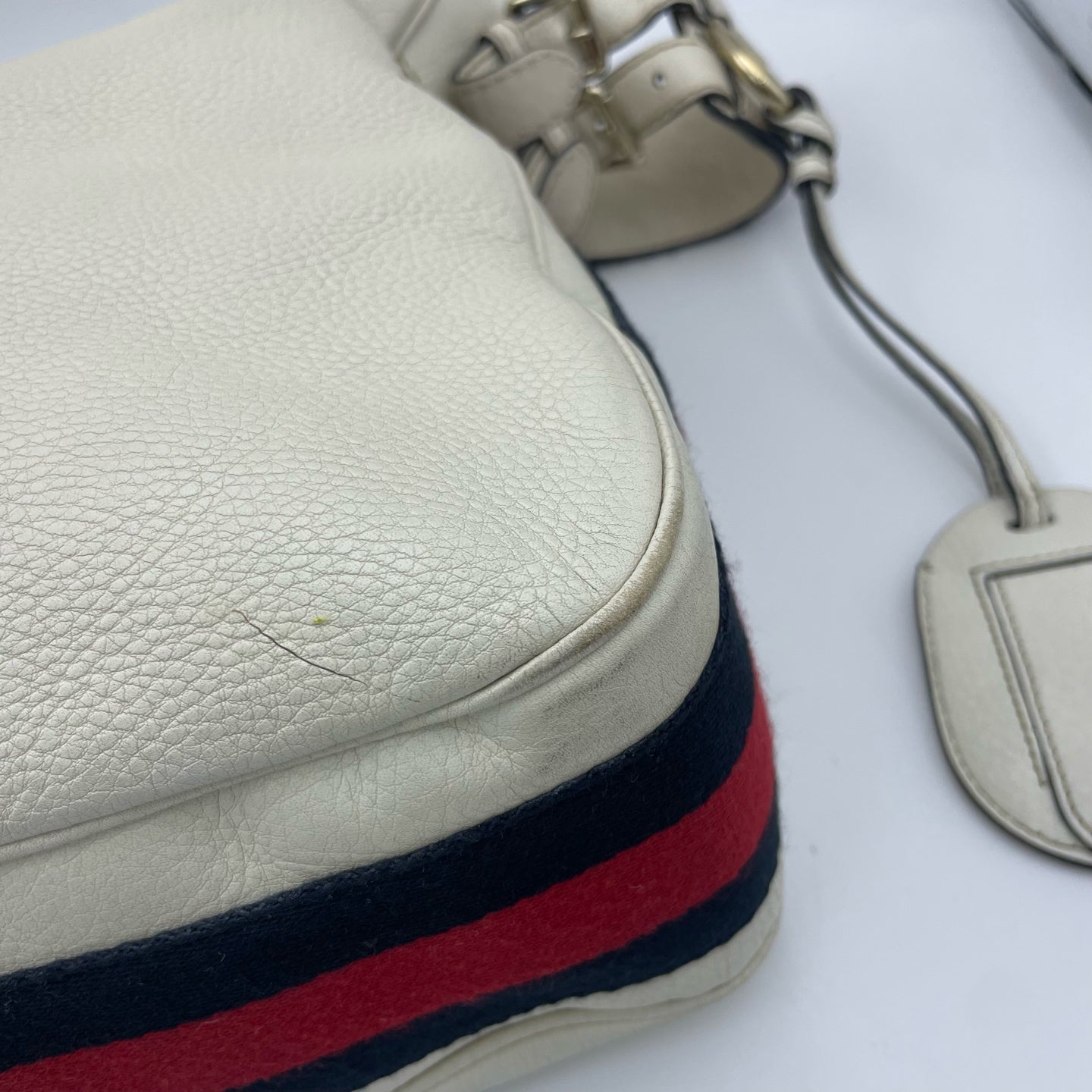 Gucci White Tote