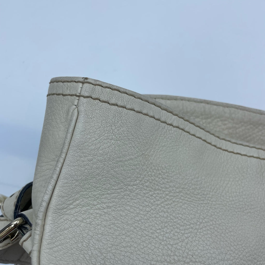 Gucci White Tote