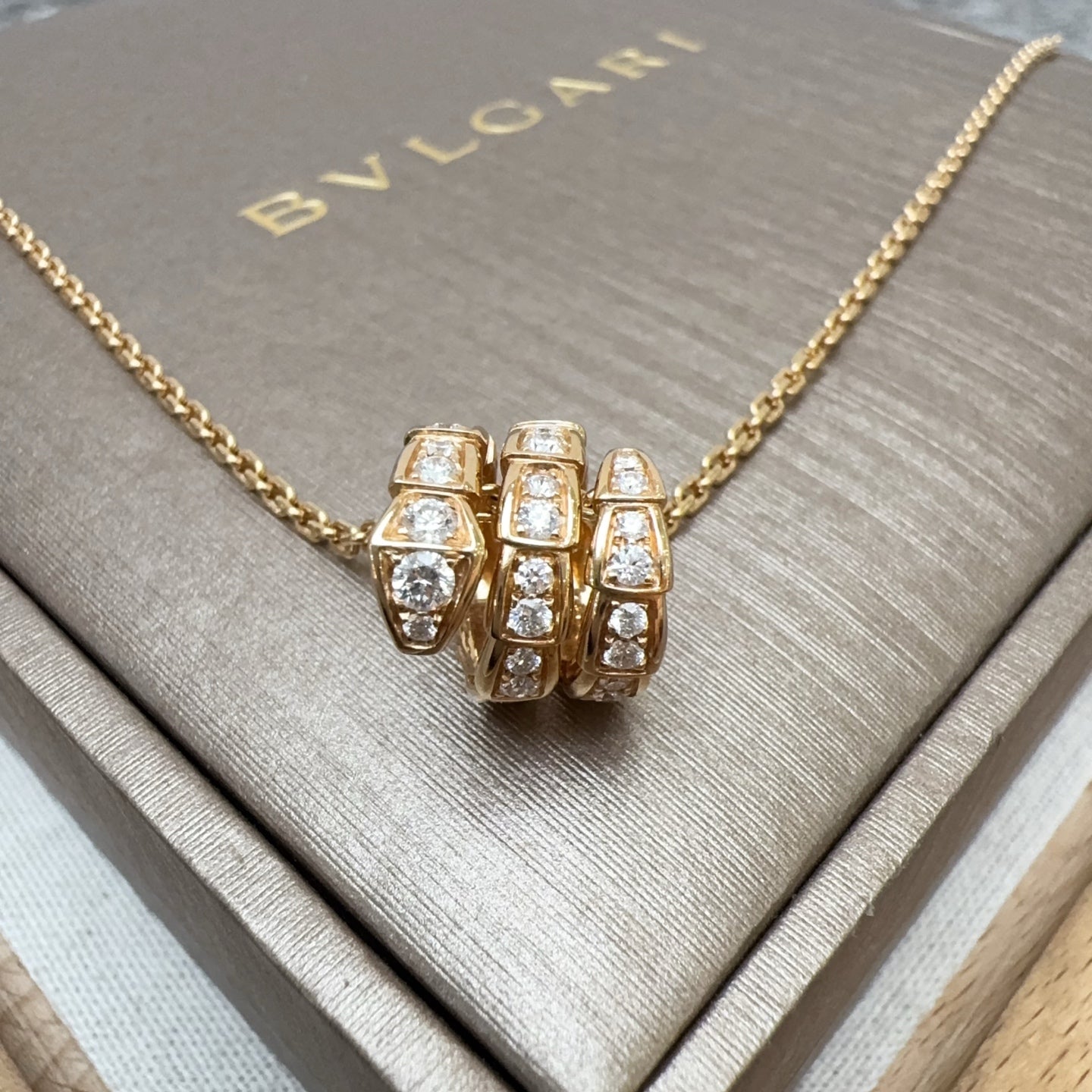 Bvlgari Rose gold Necklace