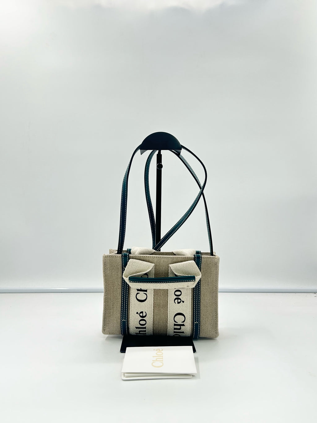 Chloe Canvas Shoulder Bag