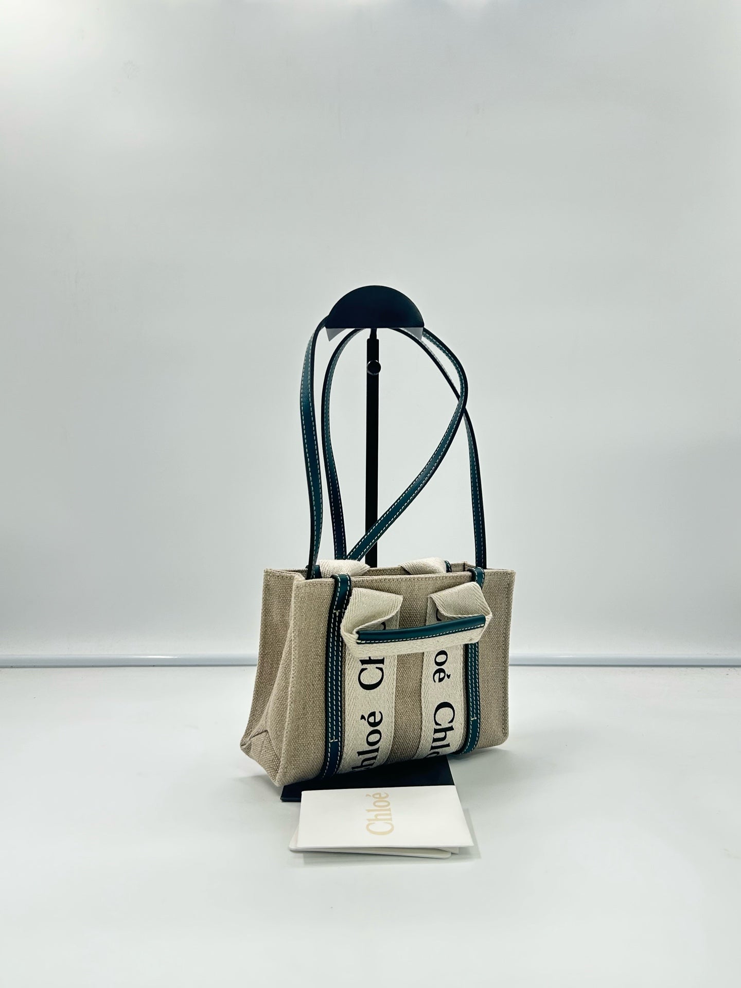 Chloe Canvas Shoulder Bag