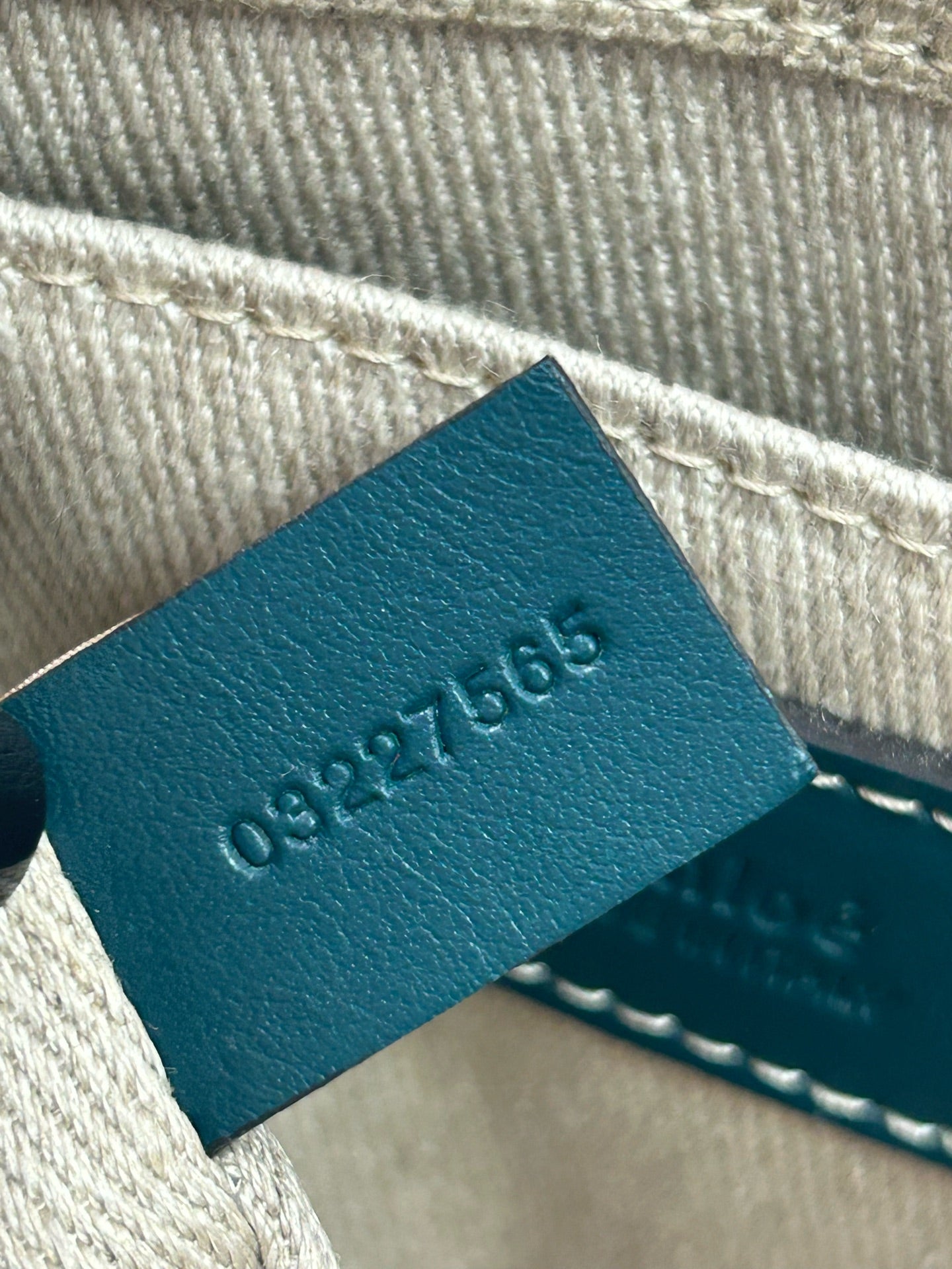 Chloe Canvas Shoulder Bag