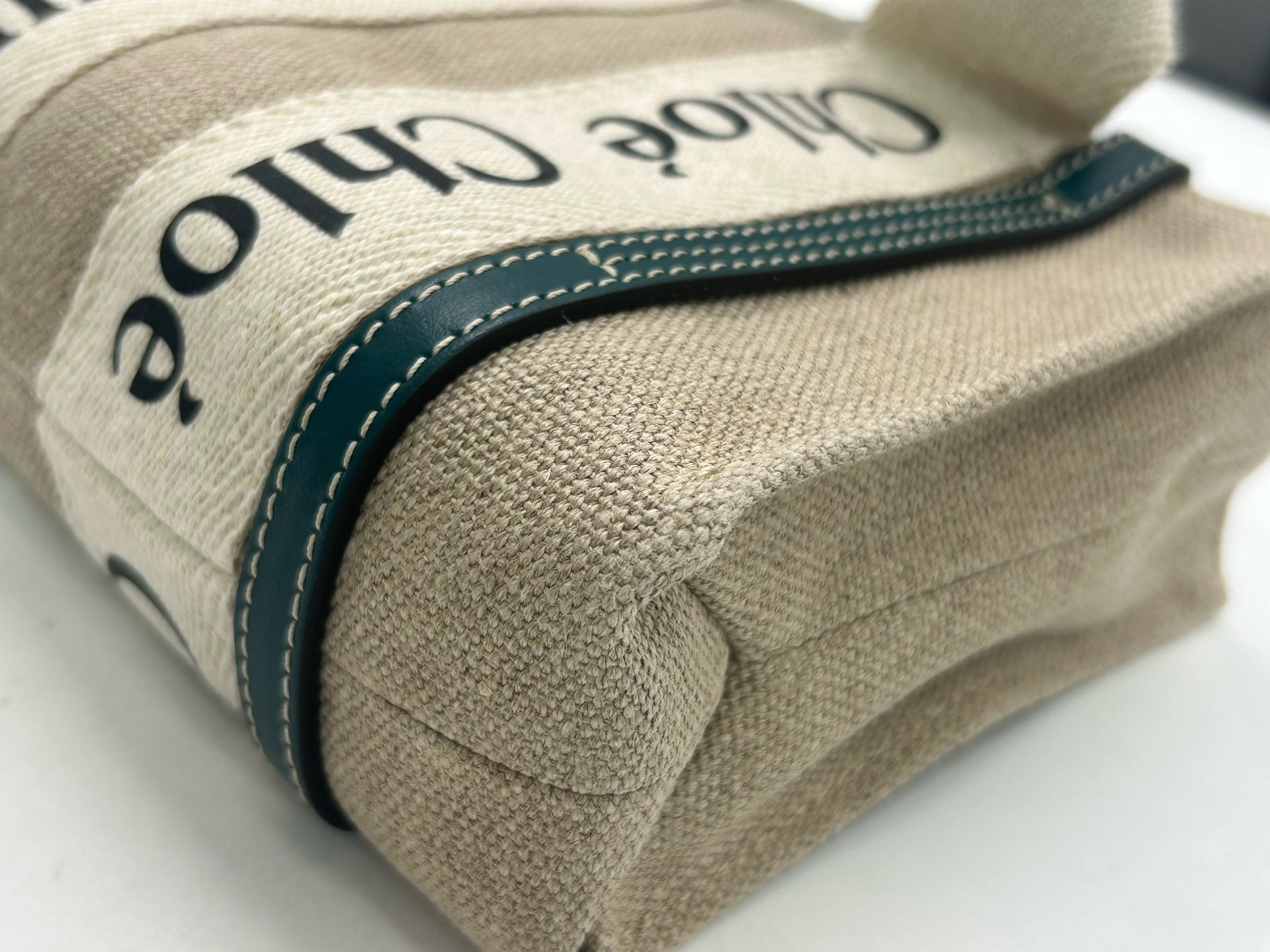 Chloe Canvas Shoulder Bag