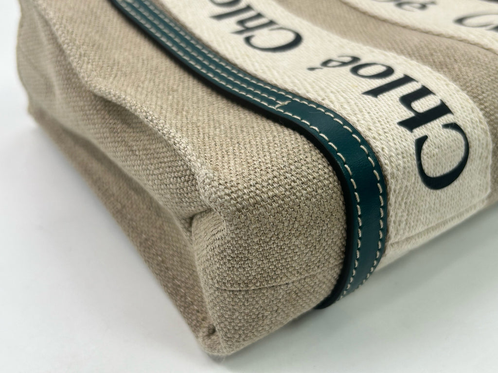 Chloe Canvas Shoulder Bag