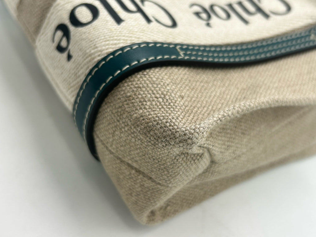 Chloe Canvas Shoulder Bag