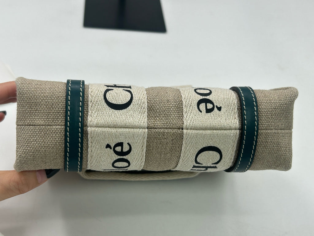 Chloe Canvas Shoulder Bag
