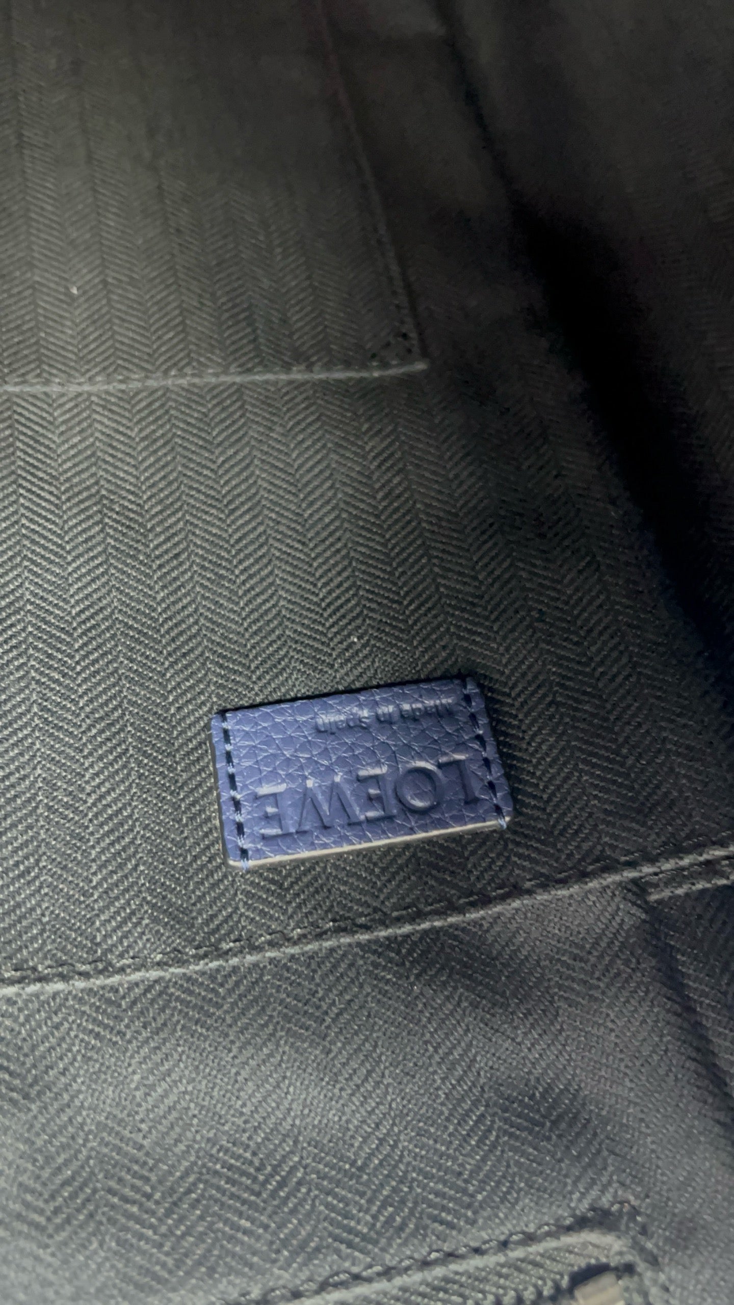 Loewe Blue Backpack