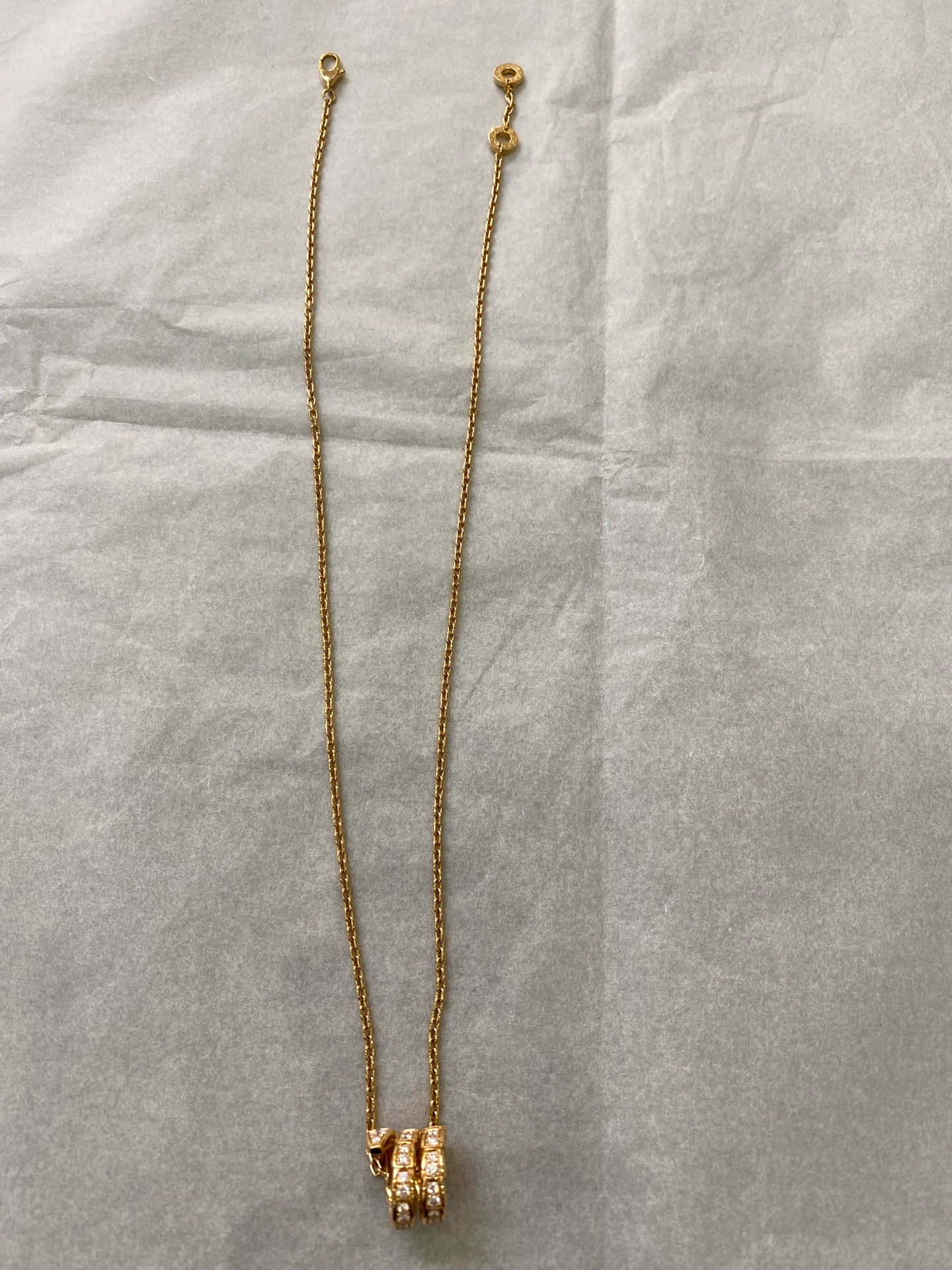 Bvlgari Rose gold Necklace