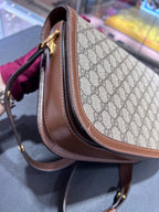 Gucci Gucci Horsebit 1955 Collection Canvas Beige 602204 92TCG 8563