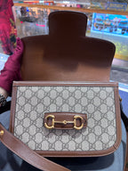 Gucci Gucci Horsebit 1955 Collection Canvas Beige 602204 92TCG 8563