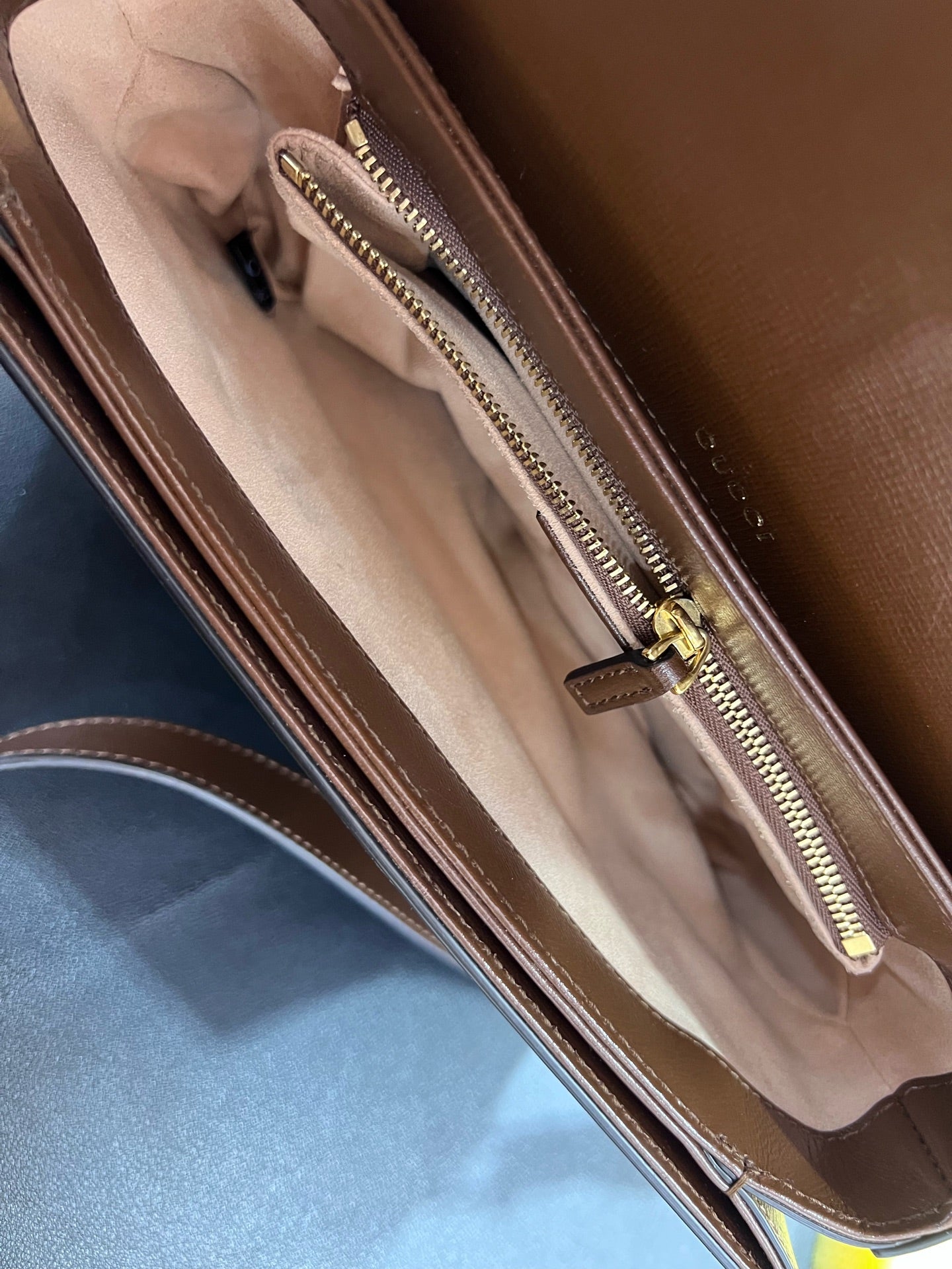 Gucci Gucci Horsebit 1955 Collection Canvas Beige 602204 92TCG 8563