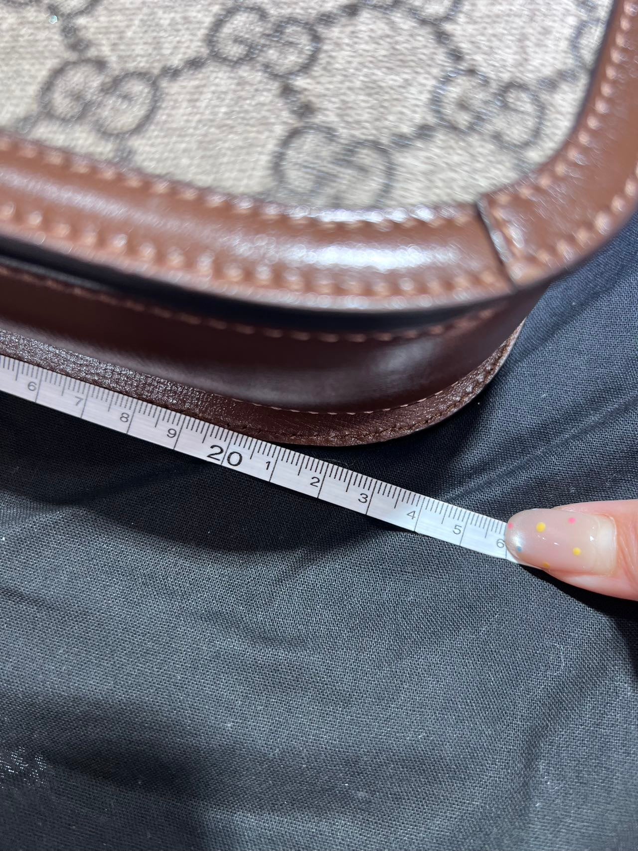 Gucci Gucci Horsebit 1955 Collection Canvas Beige 602204 92TCG 8563