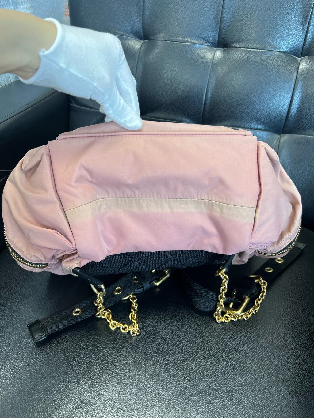 Burberry Cordura Pink Backpack