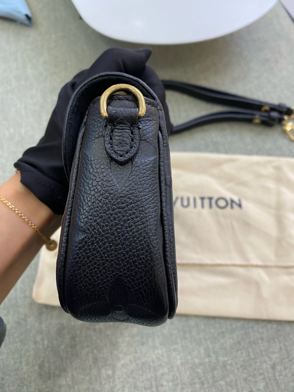 Louis Vuitton Metal Black Crossbody