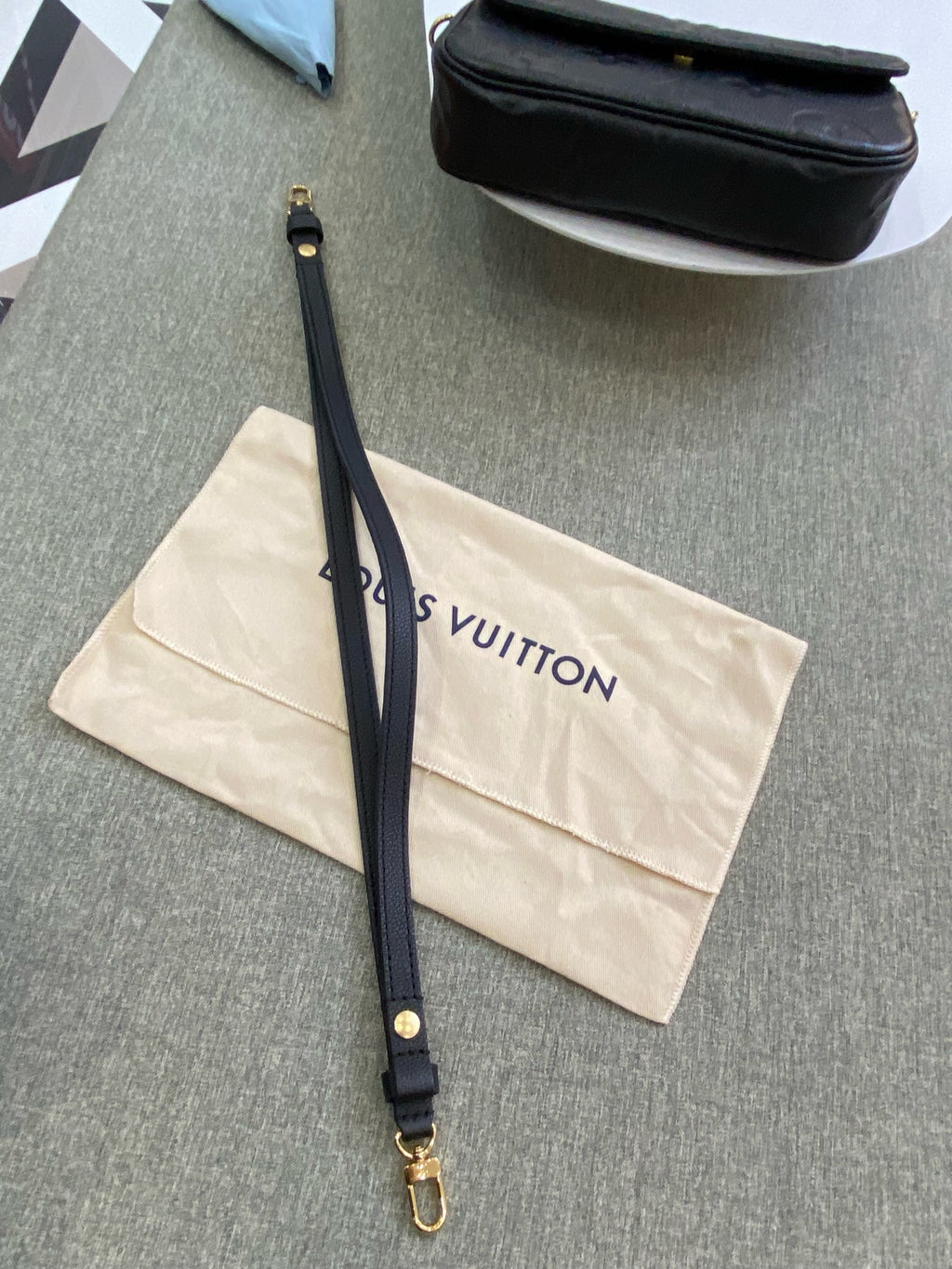 Louis Vuitton Metal Black Crossbody