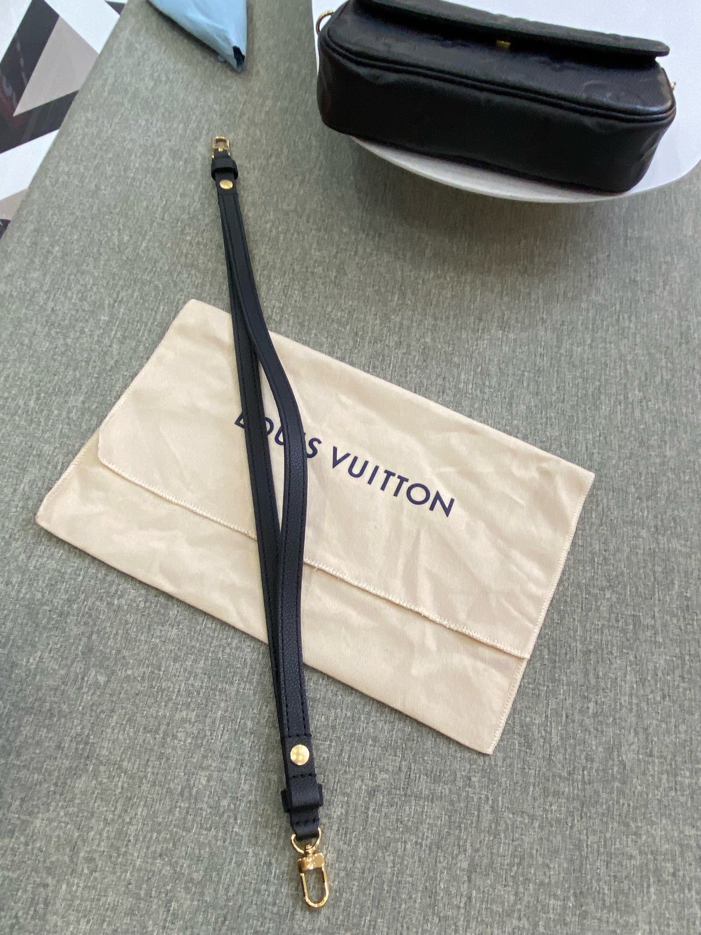 Louis Vuitton Metal Black Crossbody