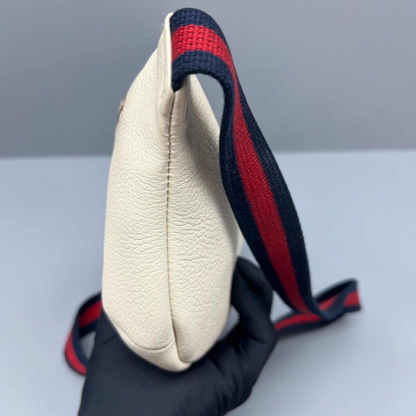 Gucci White Sling Bag